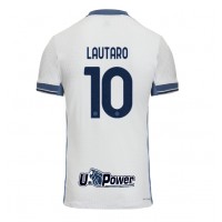 Inter Milan Lautaro Martinez #10 Bortedrakt 2024-25 Kortermet